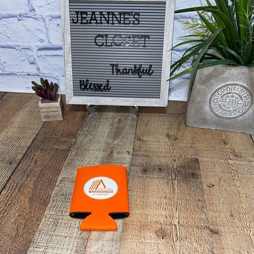 Whataburger Orange Can Koozie
